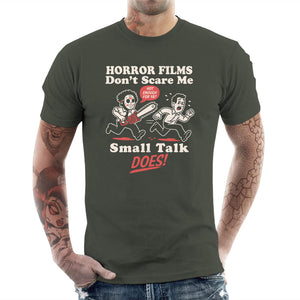 T-shirt Geek Homme - Small Talk, Coloris Khaki, Collections T-SHIRT GEEK HOMME, Vendor - Nemons, Checkpoint