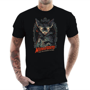 T-shirt Geek Homme - Meowsferatu