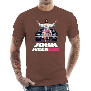 T-shirt Geek Homme - John Week End