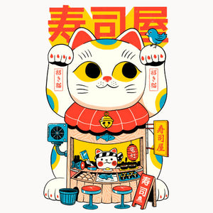 Tshirt Lucky Sushi Bar