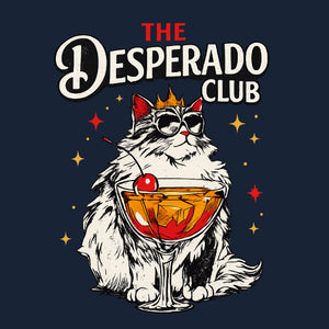 Tshirt The Desperado Club, Coloris Bleu Nuit, Collections Nouveautés Checkpoint !, SOLDES, T-shirt pour Geek pas chers, T-shirts Fantasy : Entrez dans un univers magique et épique, T-shirts Science-Fiction : Explorez l’univers geek et futuriste, Top des ventes - Checkpoint, Checkpoint