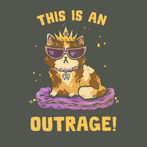 Tshirt This is an Outrage, Coloris Khaki, Collections Nouveautés Checkpoint !, SOLDES, T-shirt pour Geek pas chers, T-shirts Fantasy : Entrez dans un univers magique et épique, T-shirts Science-Fiction : Explorez l’univers geek et futuriste, Top des ventes - Checkpoint, Vendor - KG07, Checkpoint