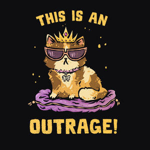 Tshirt This is an Outrage, Coloris Noir, Collections Nouveautés Checkpoint !, SOLDES, T-shirt pour Geek pas chers, T-shirts Fantasy : Entrez dans un univers magique et épique, T-shirts Science-Fiction : Explorez l’univers geek et futuriste, Top des ventes - Checkpoint, Vendor - KG07, Checkpoint