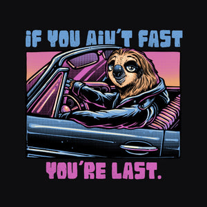 Tshirt Fast or Last, Coloris Noir, Collections Nouveautés Checkpoint !, SOLDES, T shirt Original et plein d'Humour, T-shirt pour Geek pas chers, Top des ventes - Checkpoint, Vendor - Glitchygorilla, Checkpoint