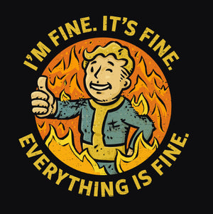 Tshirt Vault Boy is fine