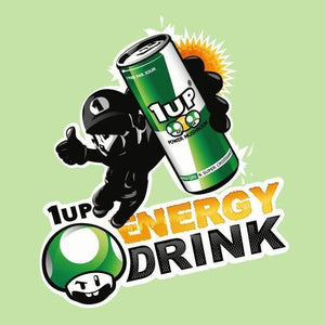 1up Energy Drink - Couleur Tilleul