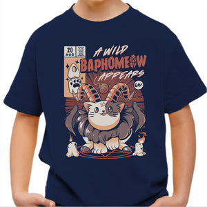 T-shirt Enfant Geek - Baphomeow