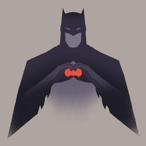 Batman Love - Couleur Gris Clair