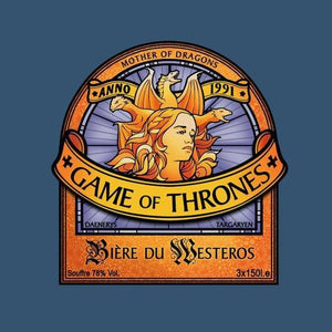 Bière du Westeros - Games of Throne - Couleur Bleu Gris