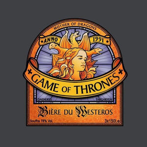 Bière du Westeros - Games of Throne - Couleur Gris Foncé