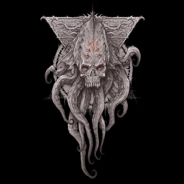 Cthulhu Skull – Tshirt Lovercraft
