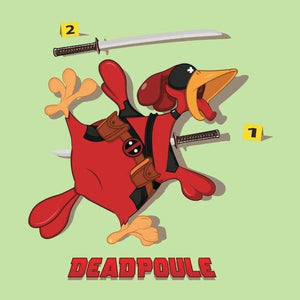 DeadPoule - Deadpool - Couleur Tilleul
