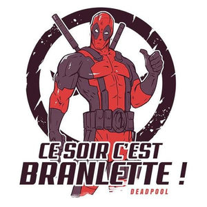 Deadpool Branlette - Réplique - Couleur Blanc