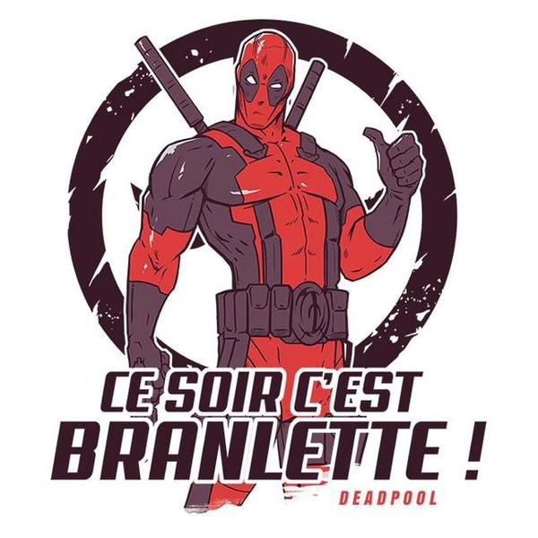 Deadpool Branlette - Réplique