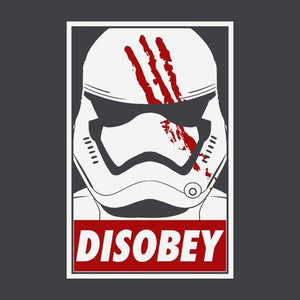 Disobey – Tshirt Stormtrooper - Couleur Gris Foncé