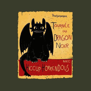 Dragon Noir - T shirt Krokmou - Couleur Army