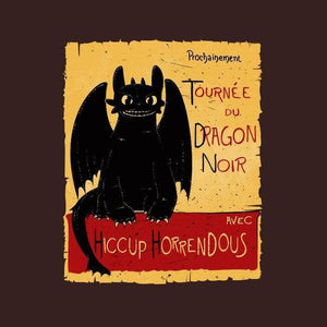 Dragon Noir - T shirt Krokmou - Couleur Chocolat