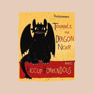 Dragon Noir - T shirt Krokmou - Couleur Sable