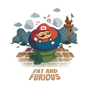 Fat and Furious - Mario - Couleur Blanc