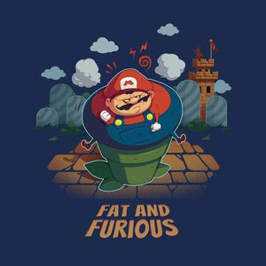 Fat and Furious - Mario - Couleur Bleu Nuit