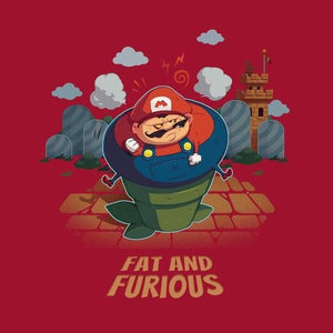 Fat and Furious - Mario - Couleur Rouge Tango