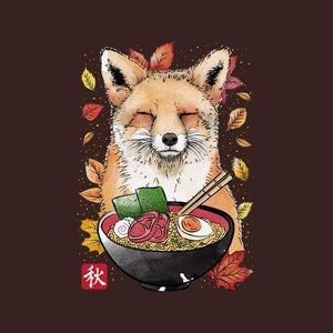Fox Leaves and Ramen - Renard - Couleur Chocolat