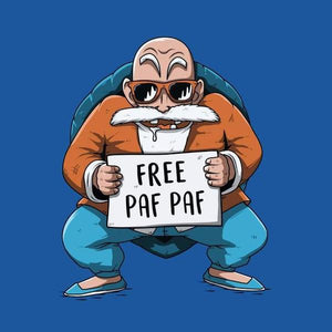 Free Paf Paf - Tortue Géniale - Couleur Bleu Royal