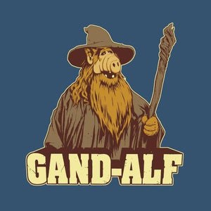 Gandalf - T shirt Alf - Couleur Bleu Gris