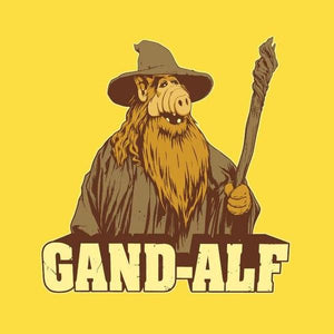 Gandalf - T shirt Alf - Couleur Jaune