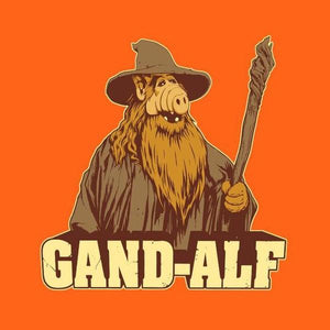 Gandalf - T shirt Alf - Couleur Orange