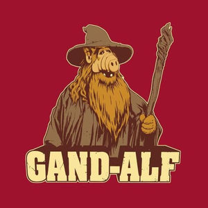 Gandalf - T shirt Alf - Couleur Rouge Tango