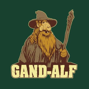 Gandalf - T shirt Alf - Couleur Vert Bouteille