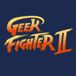 Geek Fighter II - Street Fighter 2 - Couleur Bleu Nuit