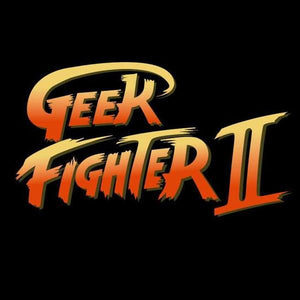 Geek Fighter II - Street Fighter 2 - Couleur Noir