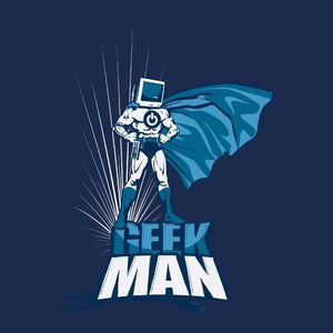 Geek man - Couleur Bleu Nuit