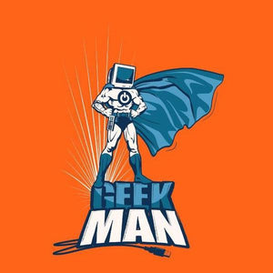 Geek man - Couleur Orange