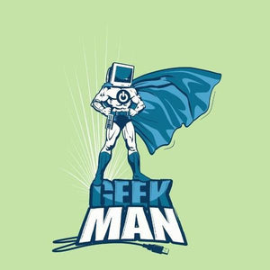 Geek man - Couleur Tilleul