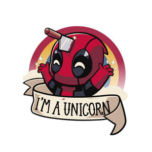 I am unicorn - Deadpool - Couleur Blanc