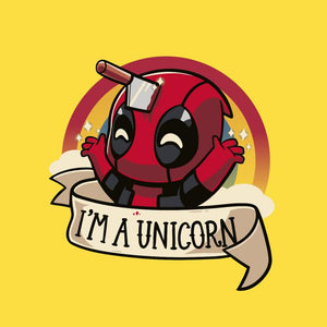 I am unicorn - Deadpool - Couleur Jaune