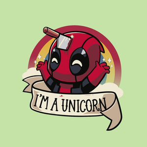 I am unicorn - Deadpool - Couleur Tilleul