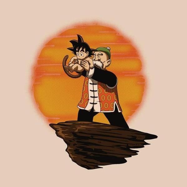 King Goku - T shirt DBZ