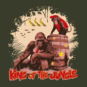 King of the jungle - Donkey Kong - Couleur Army