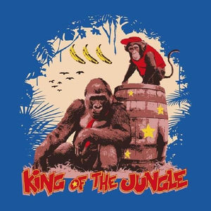King of the jungle - Donkey Kong - Couleur Bleu Royal