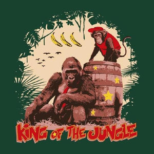 King of the jungle - Donkey Kong - Couleur Vert Bouteille