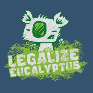 Legalize eucalyptus - Couleur Bleu Gris