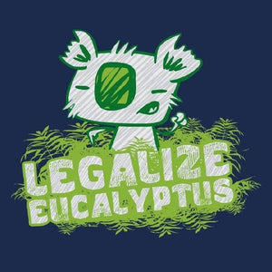 Legalize eucalyptus - Couleur Bleu Nuit