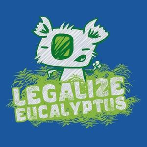 Legalize eucalyptus - Couleur Bleu Royal