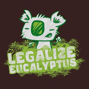 Legalize eucalyptus - Couleur Chocolat