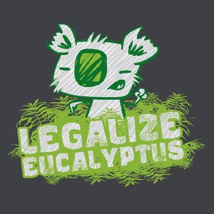 Legalize eucalyptus - Couleur Gris Foncé