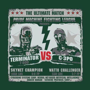 Machine league - Terminator - Couleur Vert Bouteille